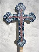 Mosai-Kreuz 41x31 cm
